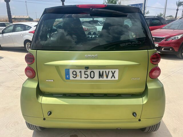 SMART FOR TWO PASSION COUPE 1.0 MHD AUTO SPANISH RHD IN SPAIN 61000 MILES 2010